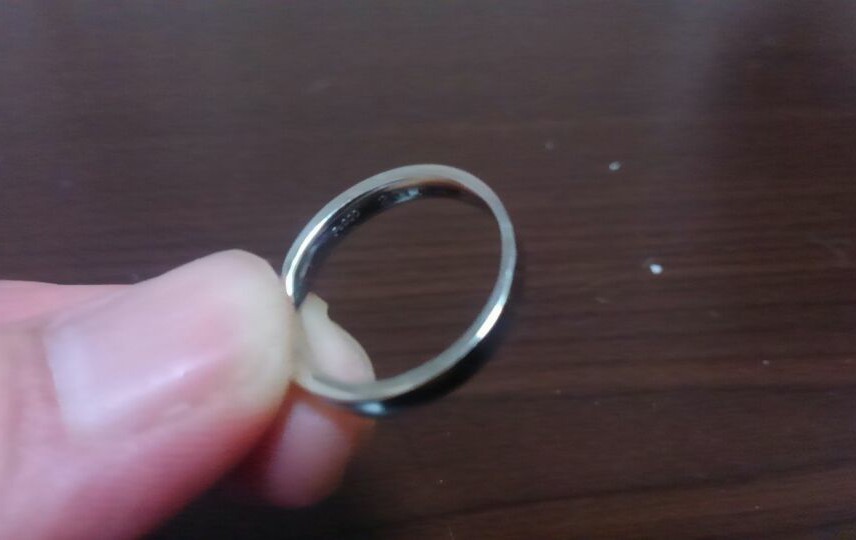結婚指輪の写真